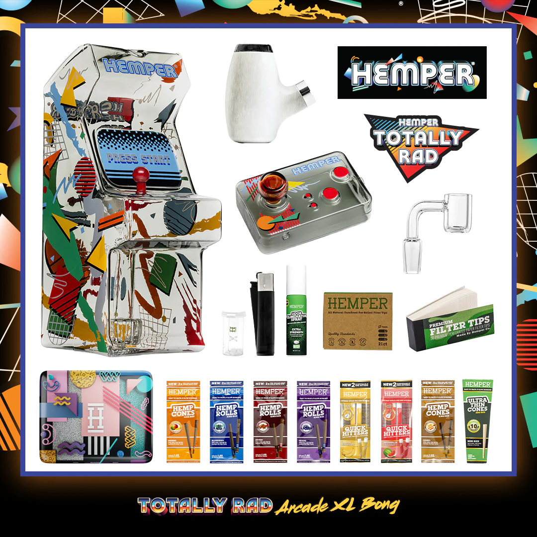 Totally Rad Arcade XL Bong Box