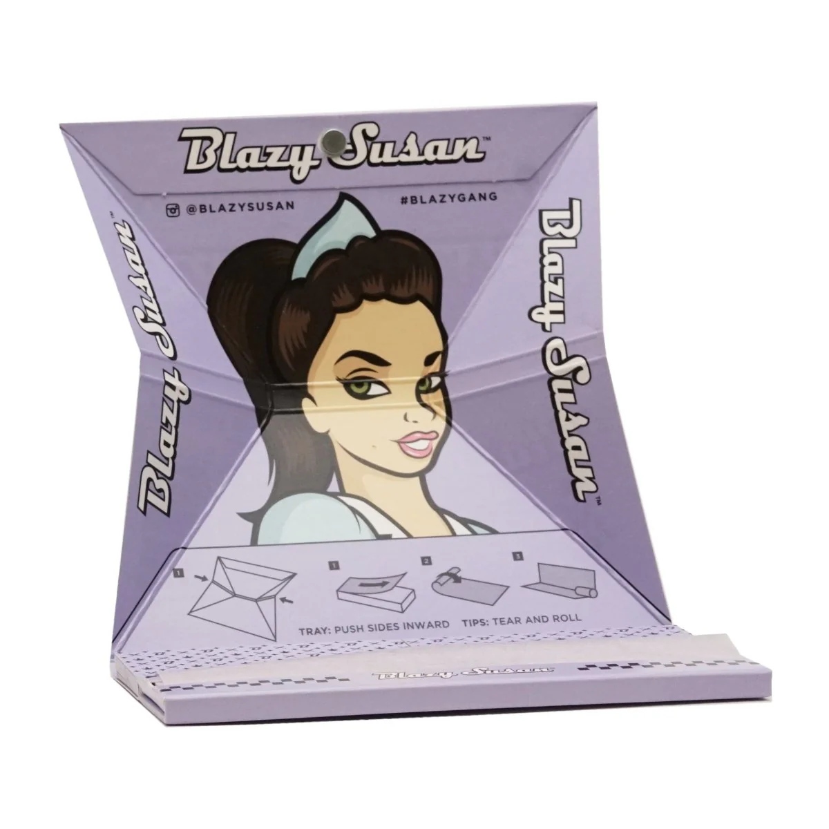 Blazy Susan Purple Rolling Papers - Image 2