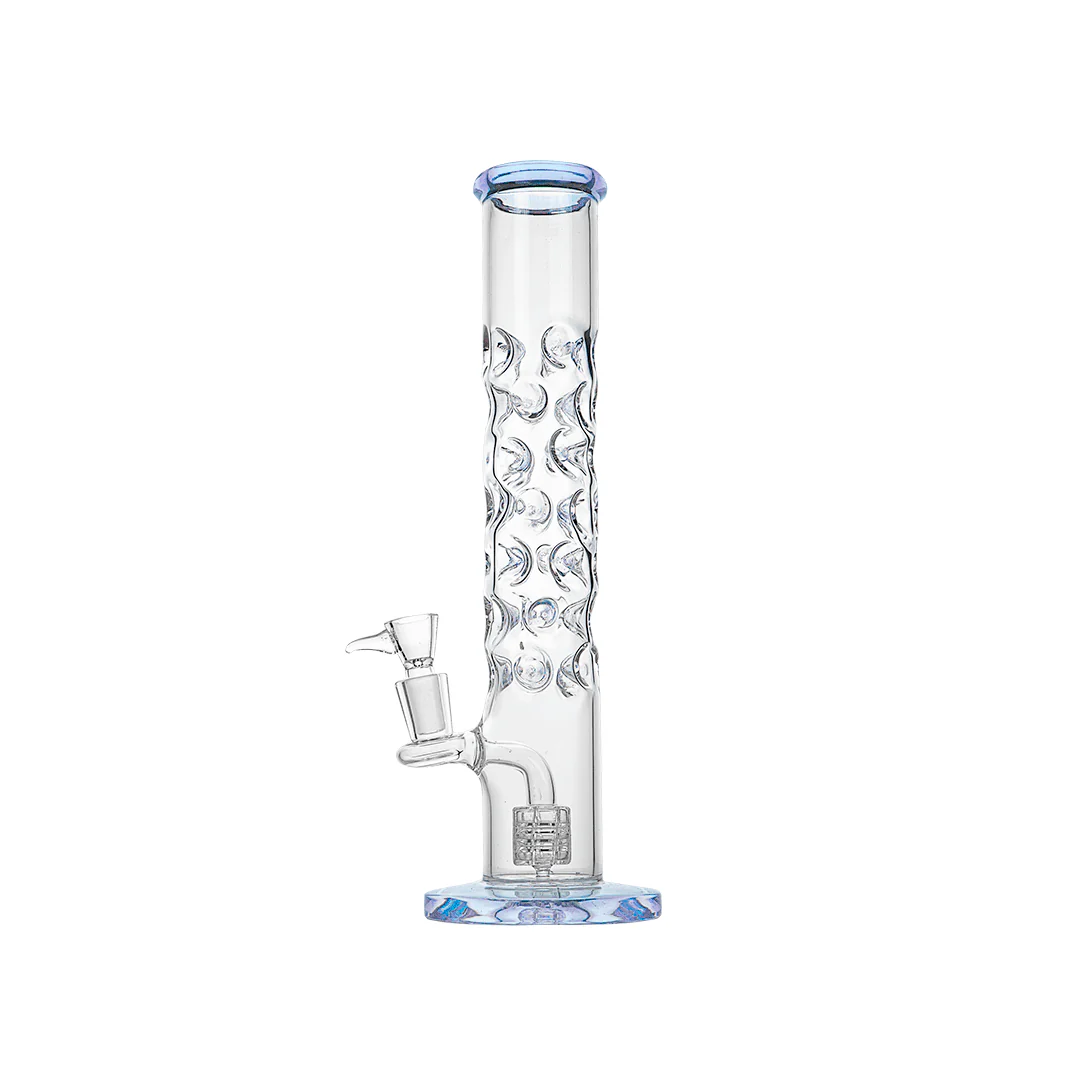 Straight Tube Bubble Bong 10" - Image 9