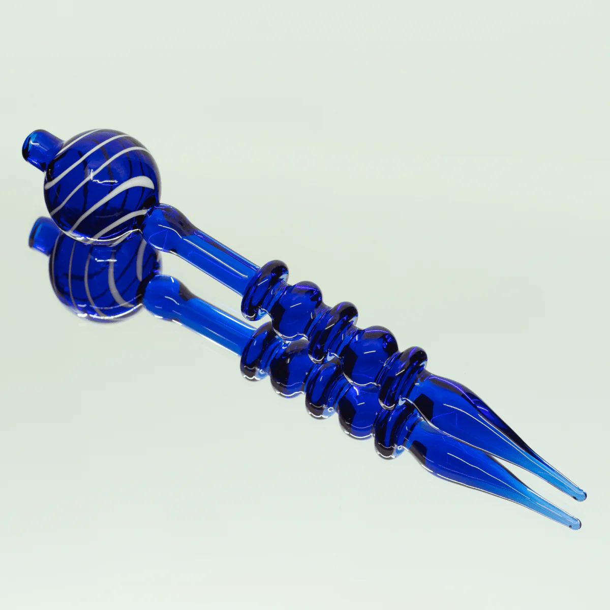 Bubble Head Glass Dab Tool & Carb Cap