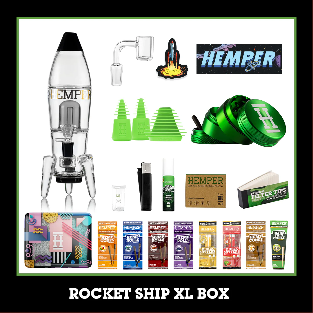 Rocket Ship XL Bong Box