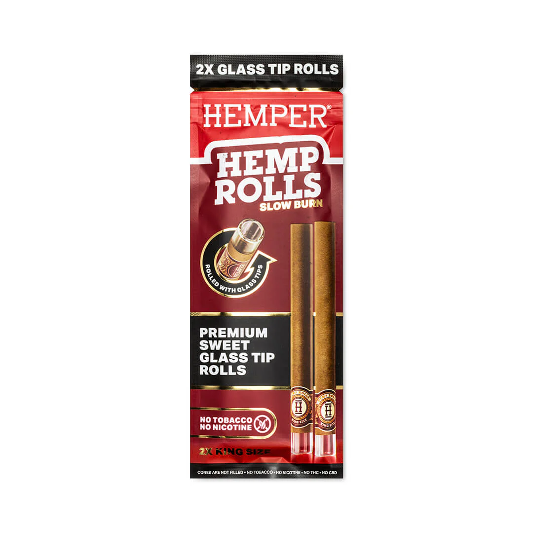 King Size Glass Tipped Hemp Rolls - Image 7