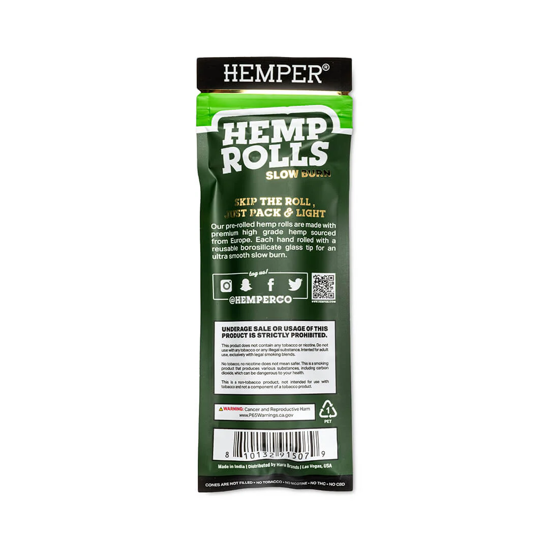 King Size Paper Tipped Hemp Rolls - Image 2