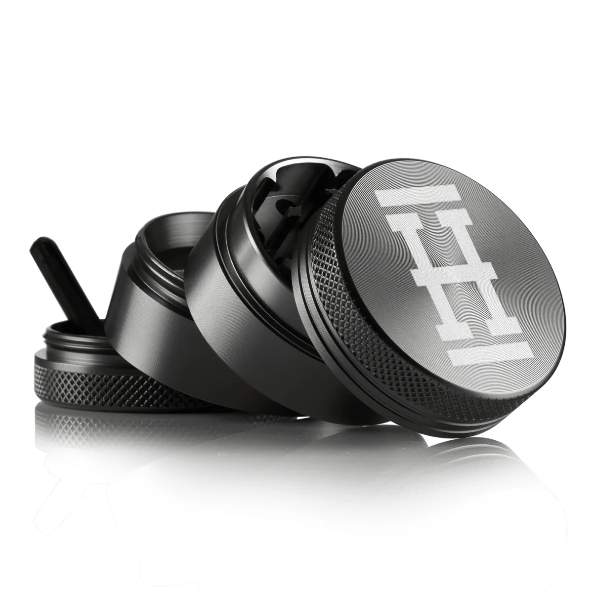 4-Piece Aluminum Herb Grinder - Small - Image 11
