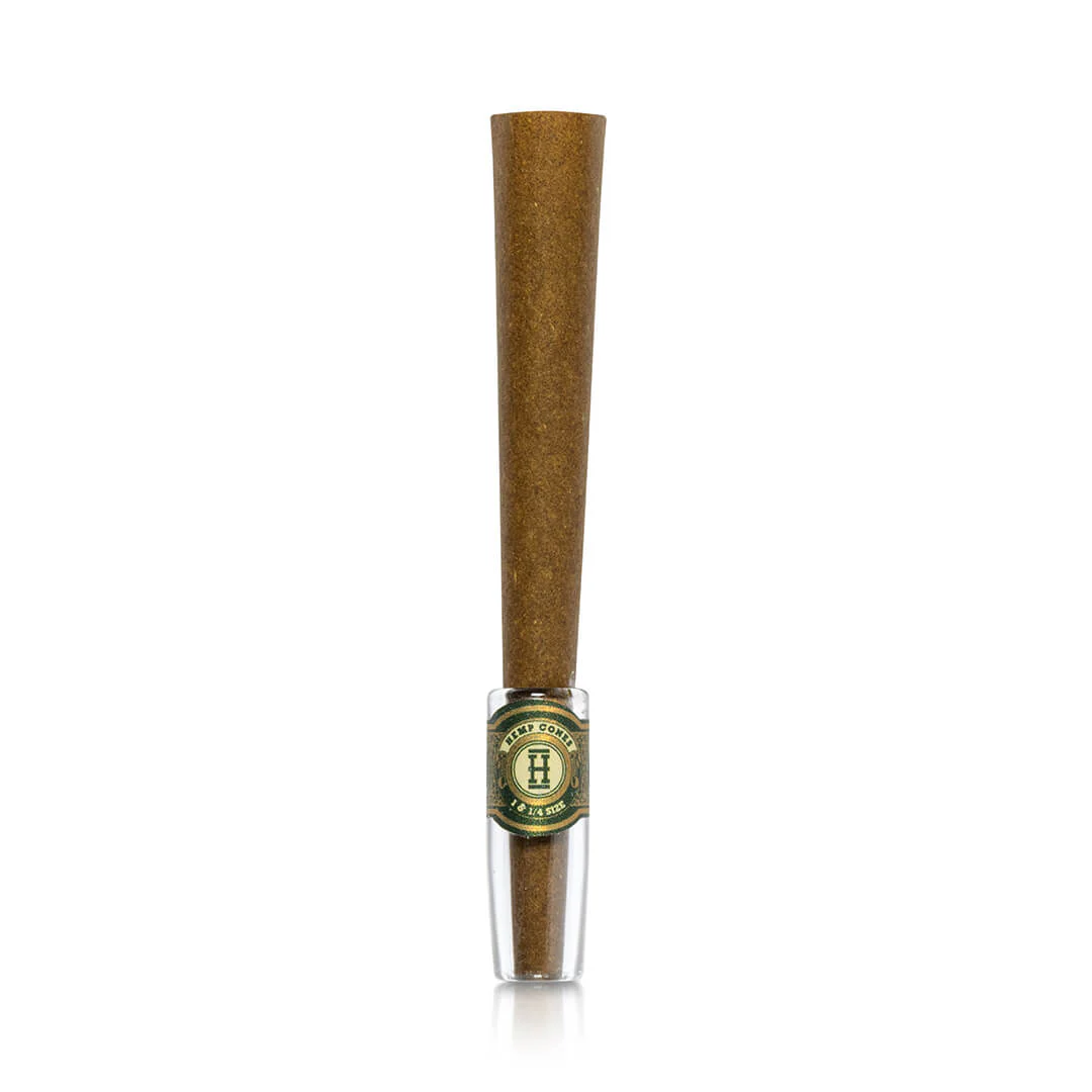 Mini Size Glass Tipped Hemp Cones - Image 3