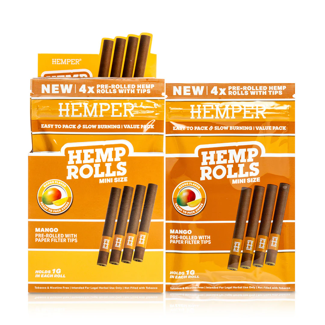 Mini Size Paper Tipped Hemp Rolls - Image 16