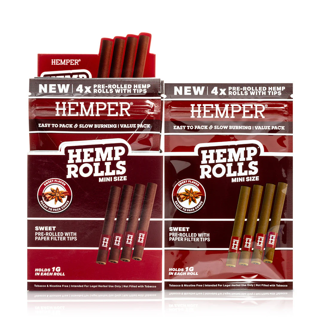 Mini Size Paper Tipped Hemp Rolls - Image 7