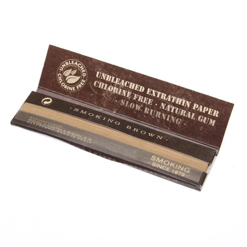 Smoking - Brown King Size Rolling Papers - Image 2