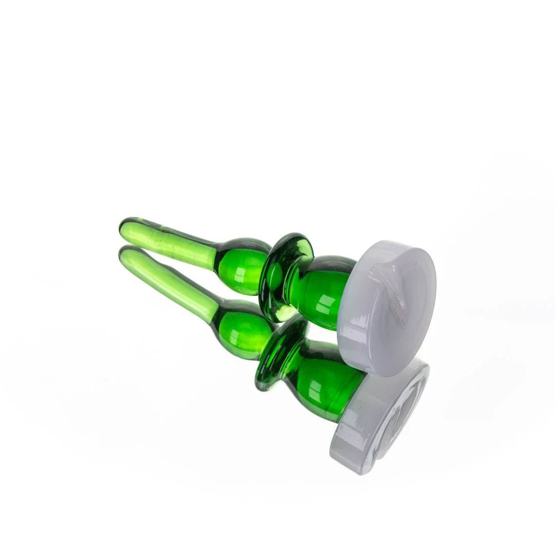 The Bishop Directional Glass Carb Cap + Dab Tool - Image 3
