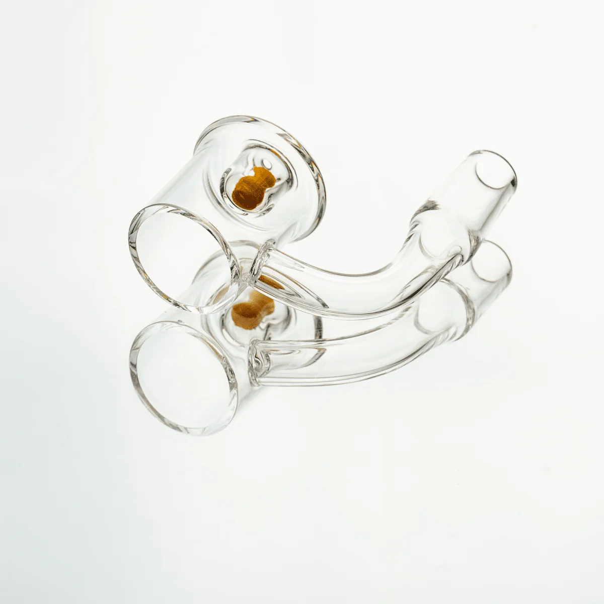 Thermochromic Core Reactor Quartz Banger | High Airflow | 14mm Male Joint | 25mm OD | 2mm Thickness - Image 2