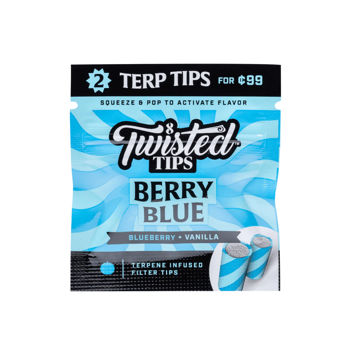 Twisted Hemp - Terpene Infused Filter Tips - Image 2